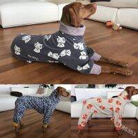 Clothes Dog Warm Clothes High Collar Printing Soft Comfortable Four-Legged Jumpsuit for dogs clothes for small dogs