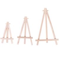 1pc Mini Wood Artist Tripod Painting Easel For Photo Painting Postcard Display Holder Frame Cute Desk Decor Drawing Toy 3Size Selfie Sticks