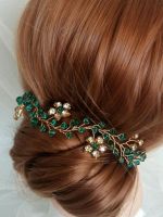 【CW】 Floral Hair Jewelry Ethnic Accessories Rhinestone Headbands Wedding Bridal Fascinators