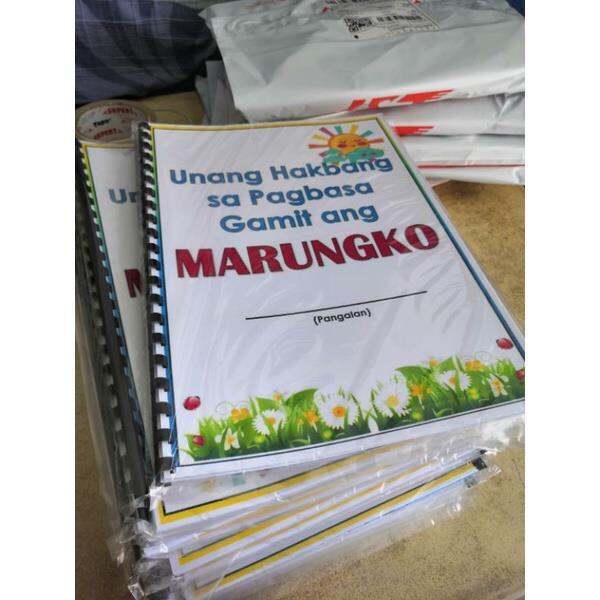 Unang Hakbang Sa Pagbasa MARUNGKO STYLE READING BOOK | Lazada PH