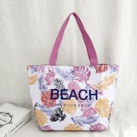 ❇ Daily miscellaneous appendix Hawaiian style large-capacity tote bag one-shoulder hand-held shopping bag simple cloth bag Japanese environmental protection