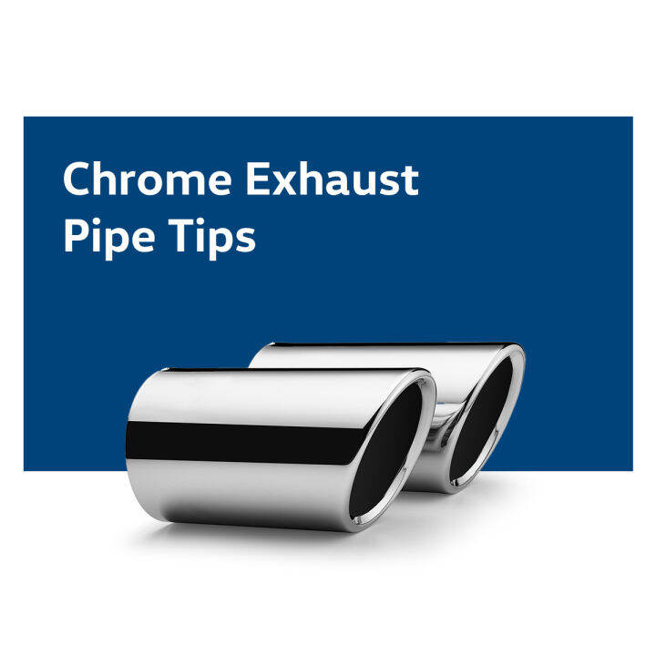 Volkswagen Chrome Exhaust Pipe Tips Lazada Singapore