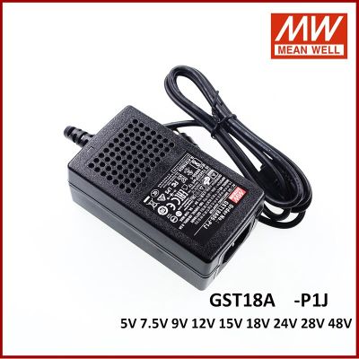 {“》 -- ชุดต้นฉบับ GST18A-P1J AC-DC อะแดปเตอร์อุตสาหกรรม5V 7V 9V 12V 15V 18V 24V 28V 48V สวิตช์จ่ายไฟสลับ