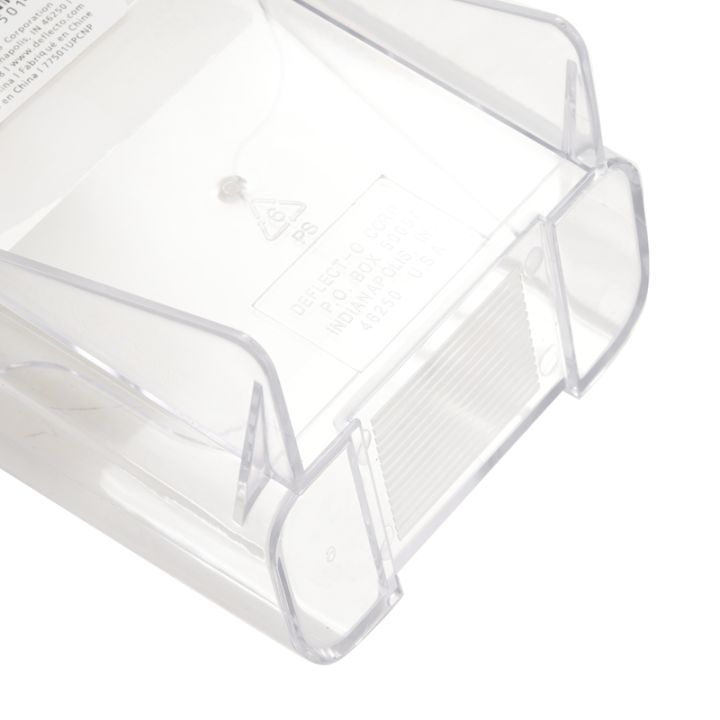 6-pack-premium-trifold-4-inches-wide-brochure-holder-plastic-brochure-holder-wall-mount-clear-countertop-organizer-literature-holders-flyer-holder-plastic-display-stand