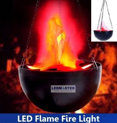 LED Flame Fire Light Effect Simulated Nature Brazier Lamp โคมไฟรูปทรงเปลวไฟ ขนาด 20 CM โคมไฟเปลวไฟ ตกเเต่งร้านค้า ร้านอาหาร มาพร้อมหลอดไฟเเละปลั๊ก ติดตั้งใช้งานได้เลย