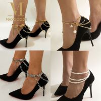 New Fashion Multilayer Chain High Heel Shoe Simple Foot Ankle Beach Jewelry Foot Bracelet For Women Girl Anklet Gift