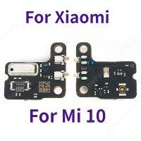 แผงโมดูลไมโครโฟน Xiaomi ไมโครโฟนดั้งเดิม Mi 10 Mi10เชื่อมต่อเสาอากาศกระดานสัญญาณอะไหล่สำรอง