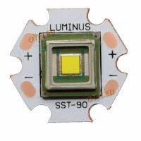 1PCS Luminus SBT-90 30W LED Emitter 2500LM White 6500K Module PCB 20mm Copper +SBT-90 LED Driver Board