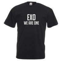 EXO We Are One แรงบันดาลใจเกาหลี K POP ไวรัส TREND T เสื้อ