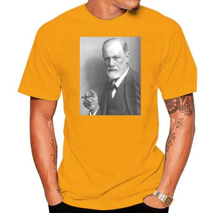 เสื้อยืด-freud-sigmund-freud-020851เสื้อยืดคอกลมแขนลำลองขาสั้นพิมพ์ลายแฟชั่นผ้าฝ้าย100-ฤดูร้อนเสื้อยืดคอกลมใหม่ขายส่งราคาถูกเสื้อยืดตลก