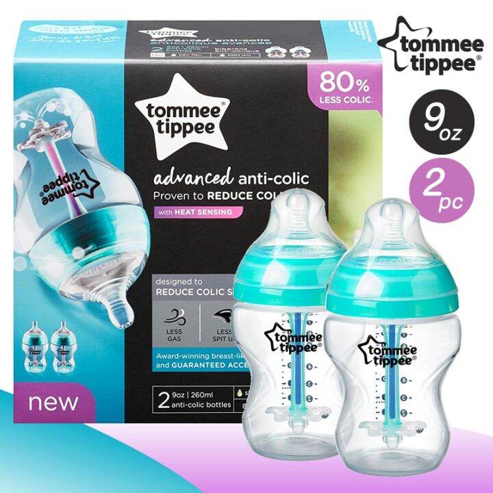 usa-tommee-advance-anti-colic-bottle-ขวดนม-ทอมมี่-ทิปปี้-ขนาด-9oz-ลดโคลิค-ป้องกันโคลิค-2-ขวด