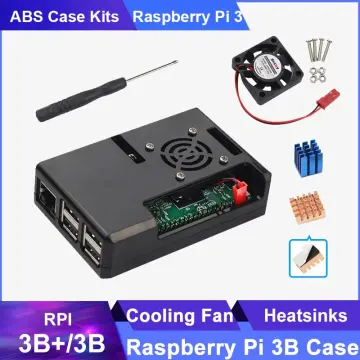 Raspberry Pi 4/3B+/3B Cluster Case with Fan Kit