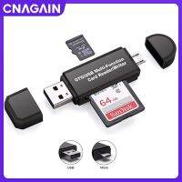 CNAGAIN ไมโคร USB /Sd/tf/usb 4 In 1 OTG เครื่องอ่านการ์ดอะแด็ปเตอร์สำหรับแอนดรอยด์แท็บเล็ตโทรได้ชิ้น Huawei Xiaomi