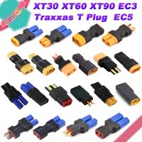 1Pcs Adapter XT30 XT60 XT90 TRX T Plug Deans EC5 EC3 Female to Male Connectors Plug RC Lipo Battery Control Parts DIY