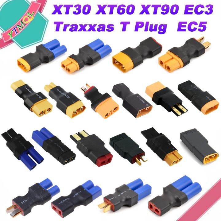 ℡∋ Xt60 Male Dean Female Adapter Plug Male Female Electrical Connectors