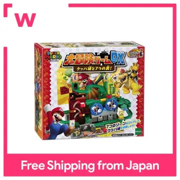 EPOCH Super Mario Adventure Game DX - Tabletop Skill and Action Game with  Collectible Action Figures