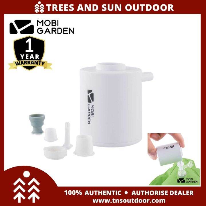 Mobi Garden Rechargeable Lightweight Mini Electric Air Pump Inflation