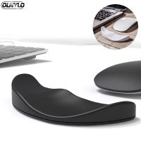 (Hulux electron) แผ่นรองเมาส์แผ่นรองข้อมือซิลิโคนกันลื่น Streamline Wrist Rest Support Mat แผ่นรองเมาส์แบบพกพาแผ่นรองเมาส์คอมพิวเตอร์สำหรับ Office Gaming PC