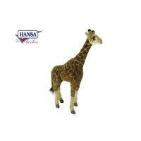 SHA ชั้นเก็บของเล่น 7070 ตุ๊กตายีราฟ 65 ซม. Giraffe Jaquard Hansa Creation ชั้นวางหนังสือเด็ก  ชั้นเก็บของเด็ก