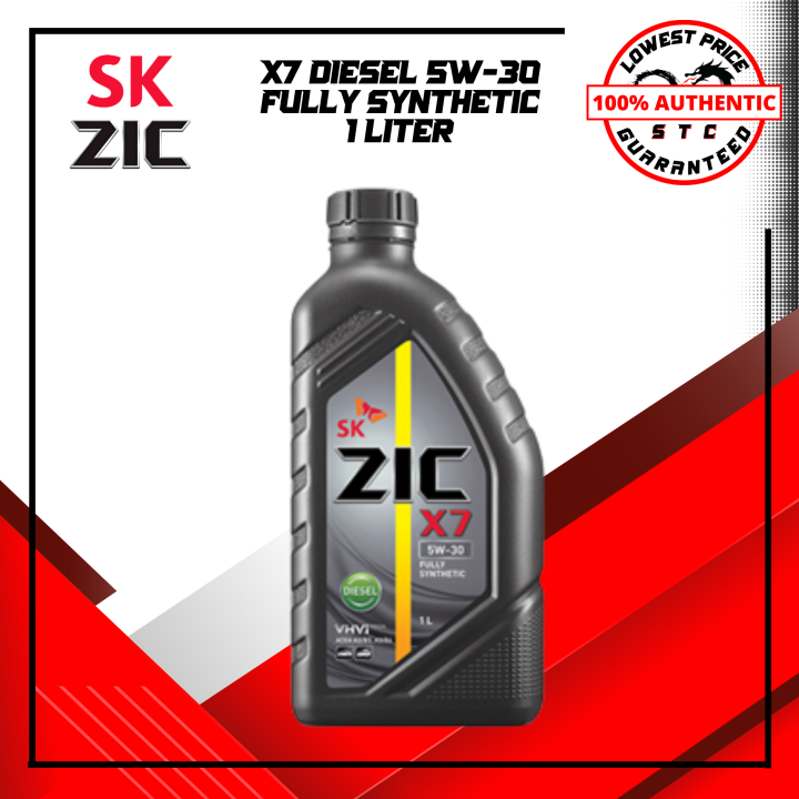 ZIC X7 DIESEL 5W-30 FULLY SYNTHETIC (1 LITER) | Lazada PH