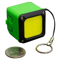 Rechargeable COB LED Cube Light 300 Lumen Waterproof Portable Pocket Light Small Keychain Flashlight For Daily Using Camping