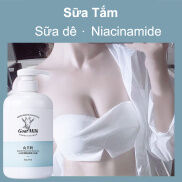 Dưỡng trắng cơ thể sữa tắm dưỡng trắng làm trắng toàn thân sữa tắm sữa dê