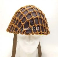 tomwang2012. WWII WW2 JAPANESE 90 ARMY SOLDIER STEEL HELMET WITH YELLOW CAMOUFLAGE NET COVER MILITARY WAR REENACTMENTS