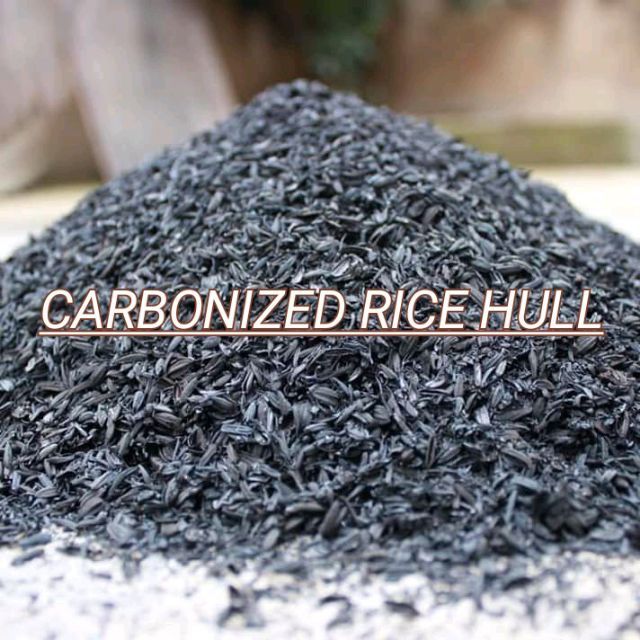 Carbonized Rice Hull (1 kilo) | Lazada PH