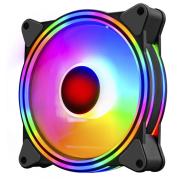 Quạt Tản Nhiệt, Fan Case Coolmoon M1 Led RGB 16 Triệu Màu, 366 Hiệu Ứng