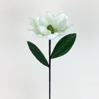 ดอกแมกโนเลีย งานผ้าเคลือบ ดอกไม้ประดิษฐ์เกรดพรีเมี่ยม Artificial magnolia flower