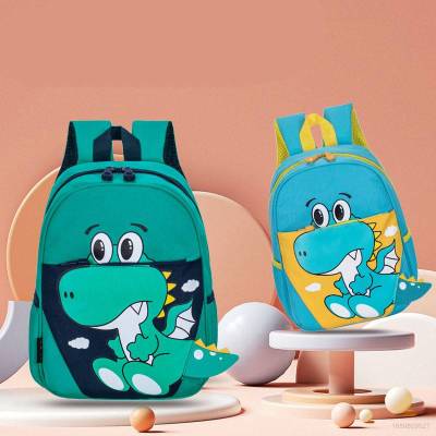 Dinosaur Kindergarten Kids schoolbag 1-2 grade school students backpack cartoon cute baby