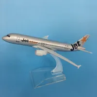 จัดส่งฟรี16เซนติเมตร A320 JETSTAR สายการบินโลหะอัลลอยรุ่นเครื่องบินเครื่องบินรุ่นของเล่นเครื่องบินของขวัญวันเกิดของเล่นสำหรับเด็ก040