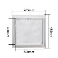 ccess Door Easy-Snap Wall or Ceiling Access 100x150mm -400x48000mm Opening Flush Universal ABS Square White Plastic Panel for