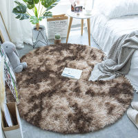 Bubble Kiss Round Fluffy Rugs Carpets For Living Room Plush Rug Bedroom Fur Long Pile Carpet Floor Mat Soft Shaggy Rugs Home Mat