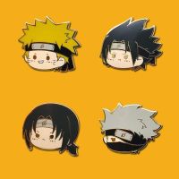 Japanese Anime Naruto Brooch Jewelry Pins For Backpacks Accessories Lapel Pins Enamel Pin Bags Badge Friend Kids Christmas Gifts