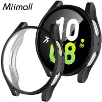 Miimall เคส Samsung Galaxy Watch 5 40Mm,เคส Samsung Galaxy Watch 5 44Mm,บางเฉียบ TPU กันกระแทกทุกรอบกันชนเชลล์ฝาครอบป้องกันสำหรับ Galaxy Watch 5 40มิลลิเมตร44มิลลิเมตรกรณีป้องกันหน้าจอ