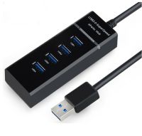 อุปกรณ์ USB 3.0 ความเร็วสูง 4 พอร์ต USB  HUB