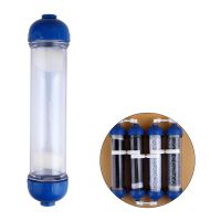 Water Filtration Clear Housing DIY Refillable T33 Shell 1/4 39; 39; Quick Connect Fittings Replacement