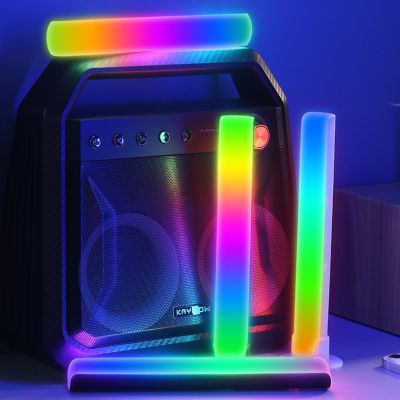 Sound Lights Pickup LED Light USB RGB Night Lamp Voice Activated Music Rhythm Ambient Light App Control For Bedroom Bar Party
