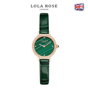 Đồng hồ nữ cao cấp đồng hồ Lolarose thiết kế mặt tròn 26mm đá cẩm thạch