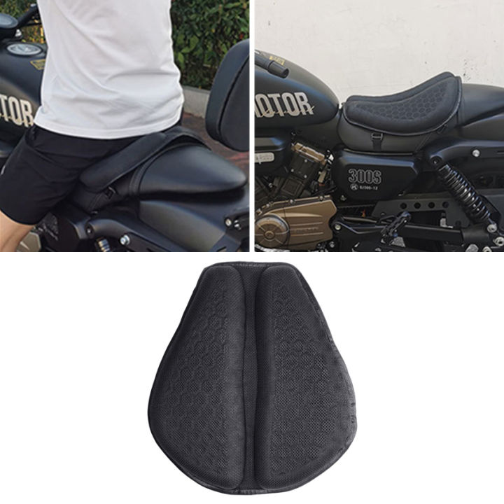 universal-3d-รถจักรยานยนต์-comfort-gel-เบาะรองนั่ง-motorbikeair-cover-shock-absorption-decompression-sunshade