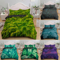 Leaves Bedding Set Comforter Twin Double Full Queen King Size Bedroom