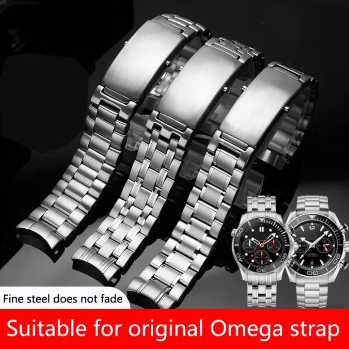 18mm-20mm-22mm-quality-316l-silver-stainless-steel-watch-bands-strap-for-seamaster-speedmaster-planet-ocean-belt