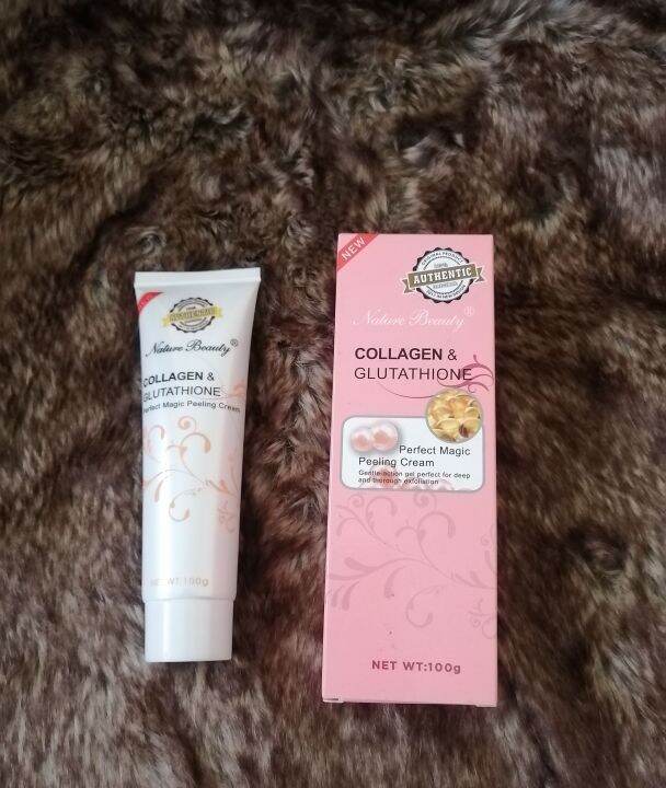 Nature Beauty Magic Peeling Cream with Glutathione and Collagen