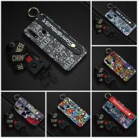 New Graffiti Phone Case For OPPO A8/A31 2020 New Arrival Wrist Strap Original Anti-knock Soft Case Anti-dust Soft Cute