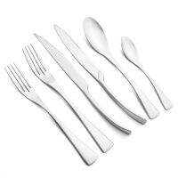 1ชิ้นเคลือบเงินสเต็กมีดส้อมช้อนชา Flatware 304สแตนเลสอาหารเย็นขนมมีดครัวตะวันตกบนโต๊ะอาหาร