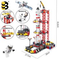 2023 กระสวยอวกาศเด็กจรวดโมเดลบล็อกประกอบของเล่นสมองปริศนาเด็กชายและเด็กหญิงของขวัญวันเกิด 6 อายุมากกว่า 7