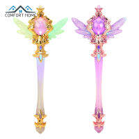 Girls Magic Wand With Light Music Rechargeable Princess Magic Fairy Glowing Stick Cosplay Props For Girls Birthday Gifts