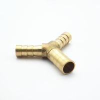 6mm 8mm 10mm 12mm 14mm 16mm Y Type Reducing Hose Barb Brass Barbed Tube Pipe Fitting Reducer Coupler Connector Adapter