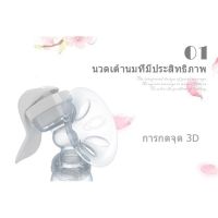 (ส่งฟรี ส่งจากไทย) RBX-8005 Real Bubee Single Breast Pump ปั๊มน้ำนมด้วยมือ เครื่องปั๊มนมแบบพกพา ดูดที่ดี สิ่งแวดล้อม 100%